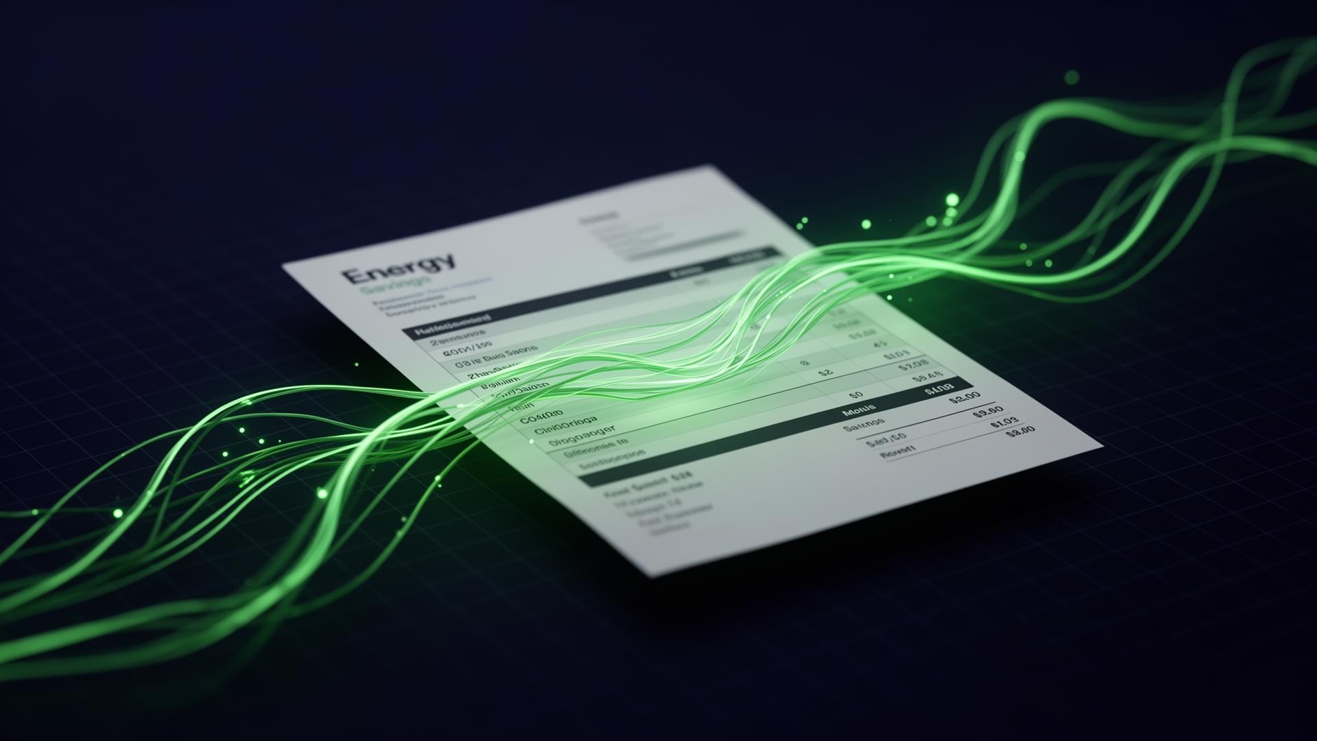 Wizualizacja audytu faktur energetycznych